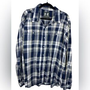 Under Armour 3XL Men’s Button shirt preppy casual outdoors sporty workwear